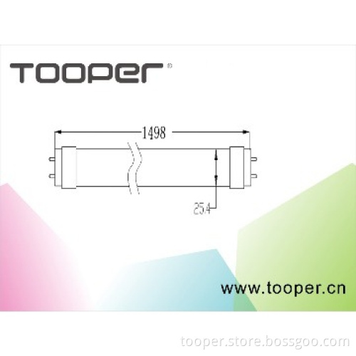 Cheap SMD 25W 1500mm LED Tube T8 TUV